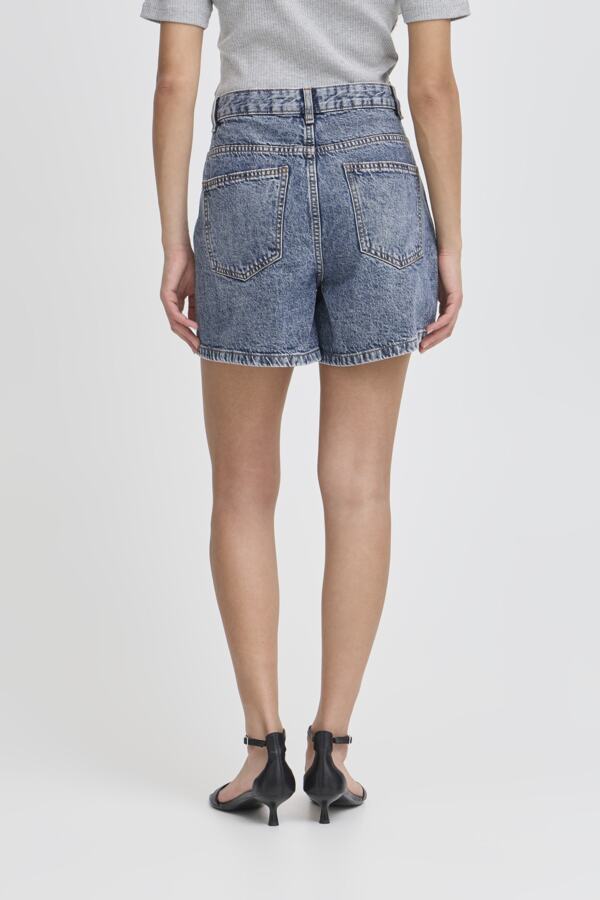 Aveny Shorts Medium Blue Stone Washed