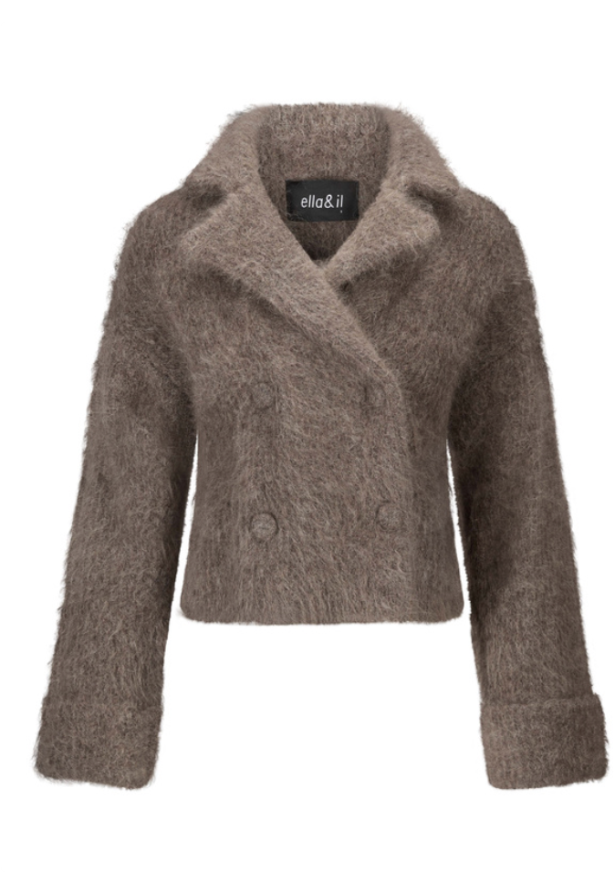Fenny Chunky Cardigan Brown