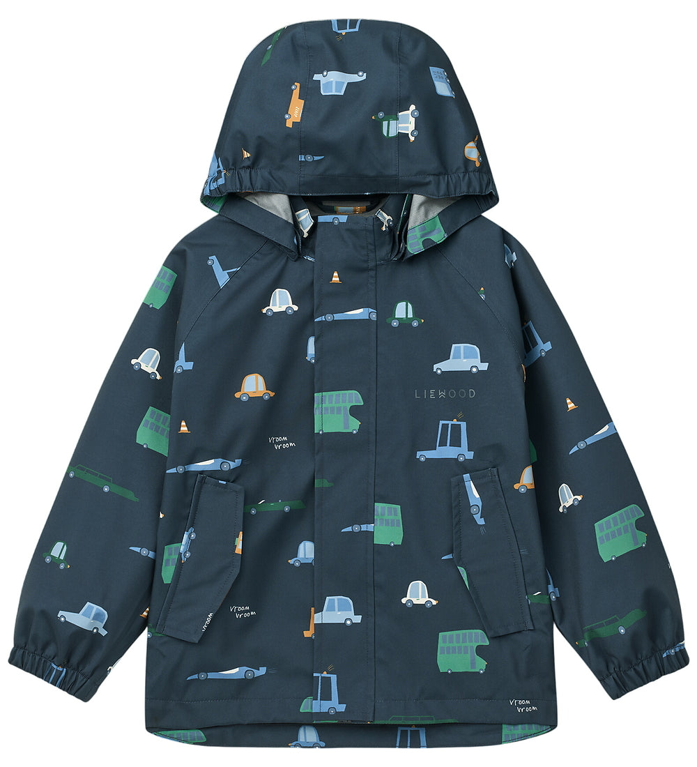 Pedia Rainwear Set Cars/Classic Navy