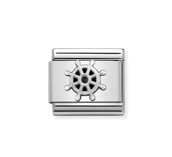 Boat Wheel Silver