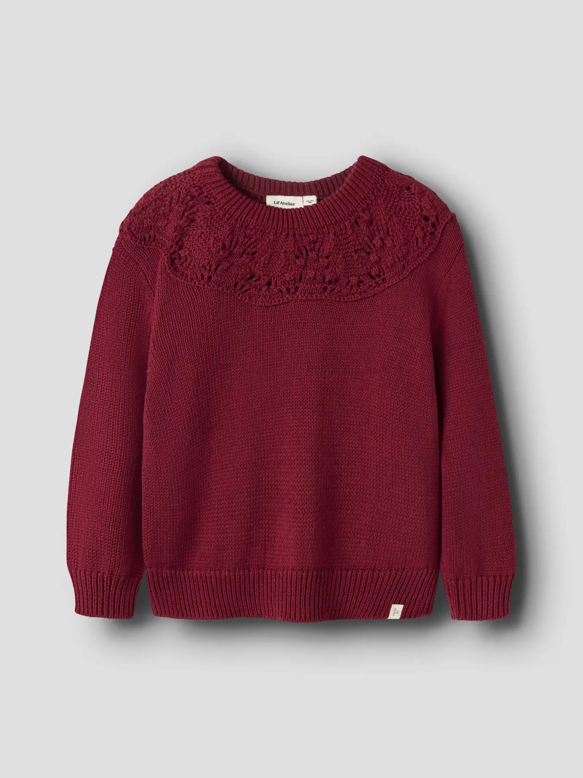 Reva Ls Loose Knit Biking Red