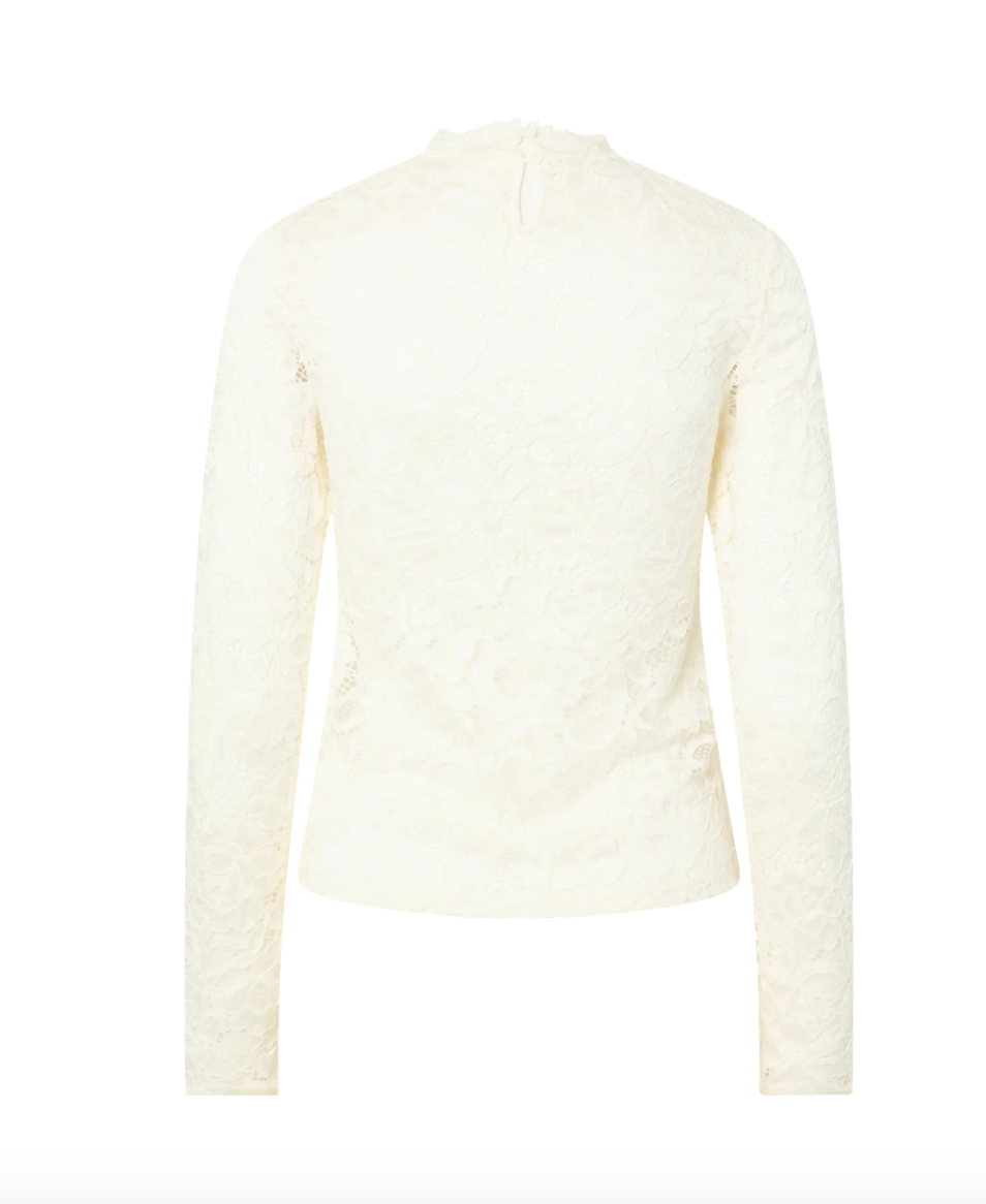 YASLACEY Lace Top Pristine