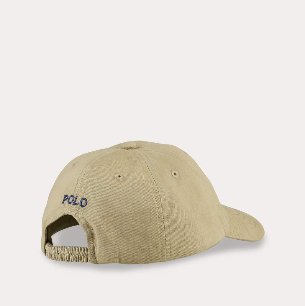 Cotton Chino Ball Cap Classic Khaki