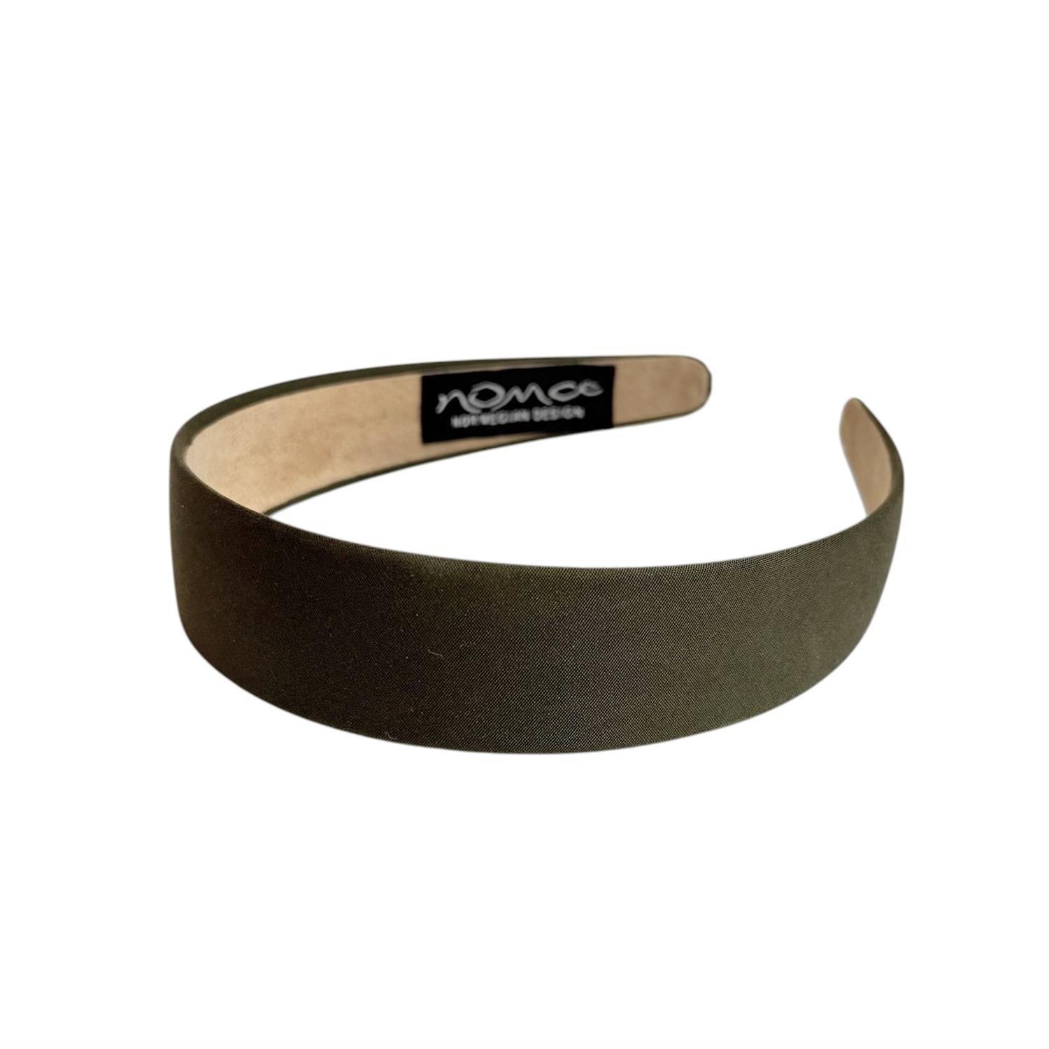 Jackie Basic Flat Hårbøyle Oliven