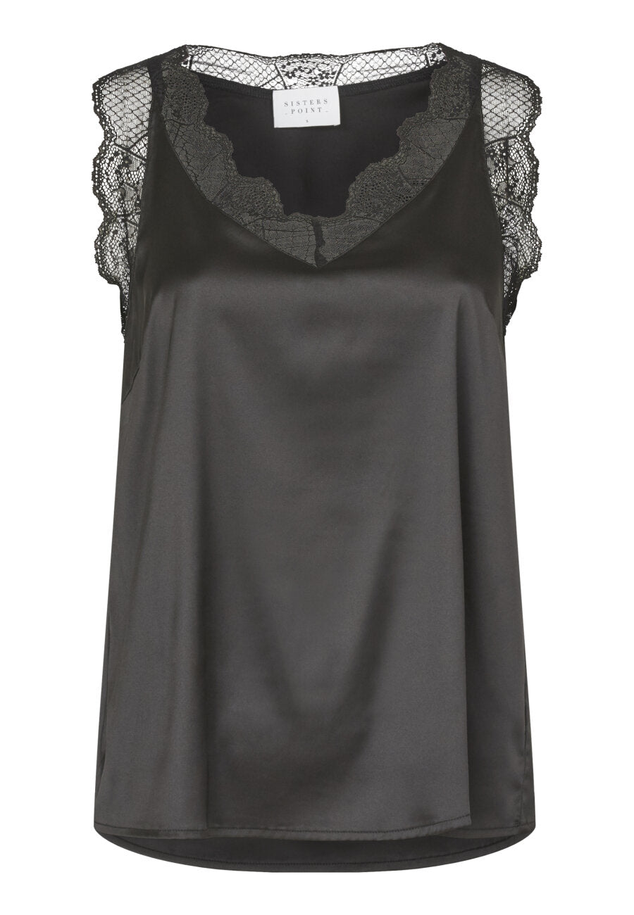 Vara Tank Top Black