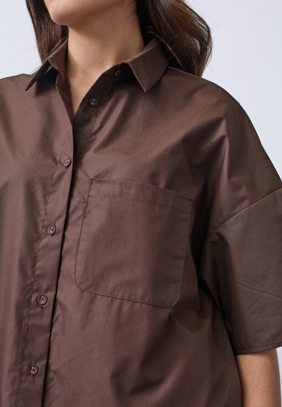 Ella Shirt Brown
