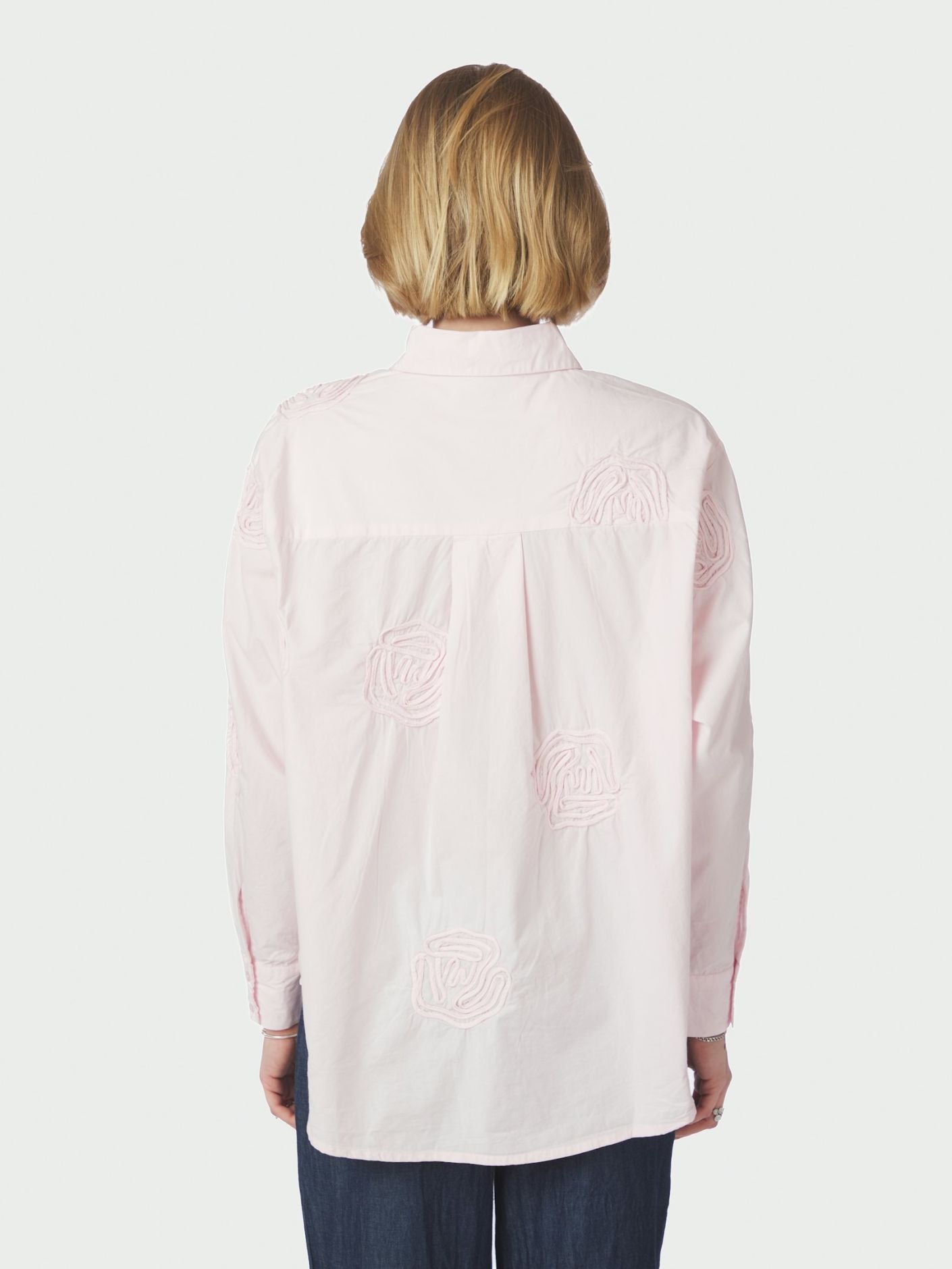 Dalma Dori Emb Shirt Light Pink