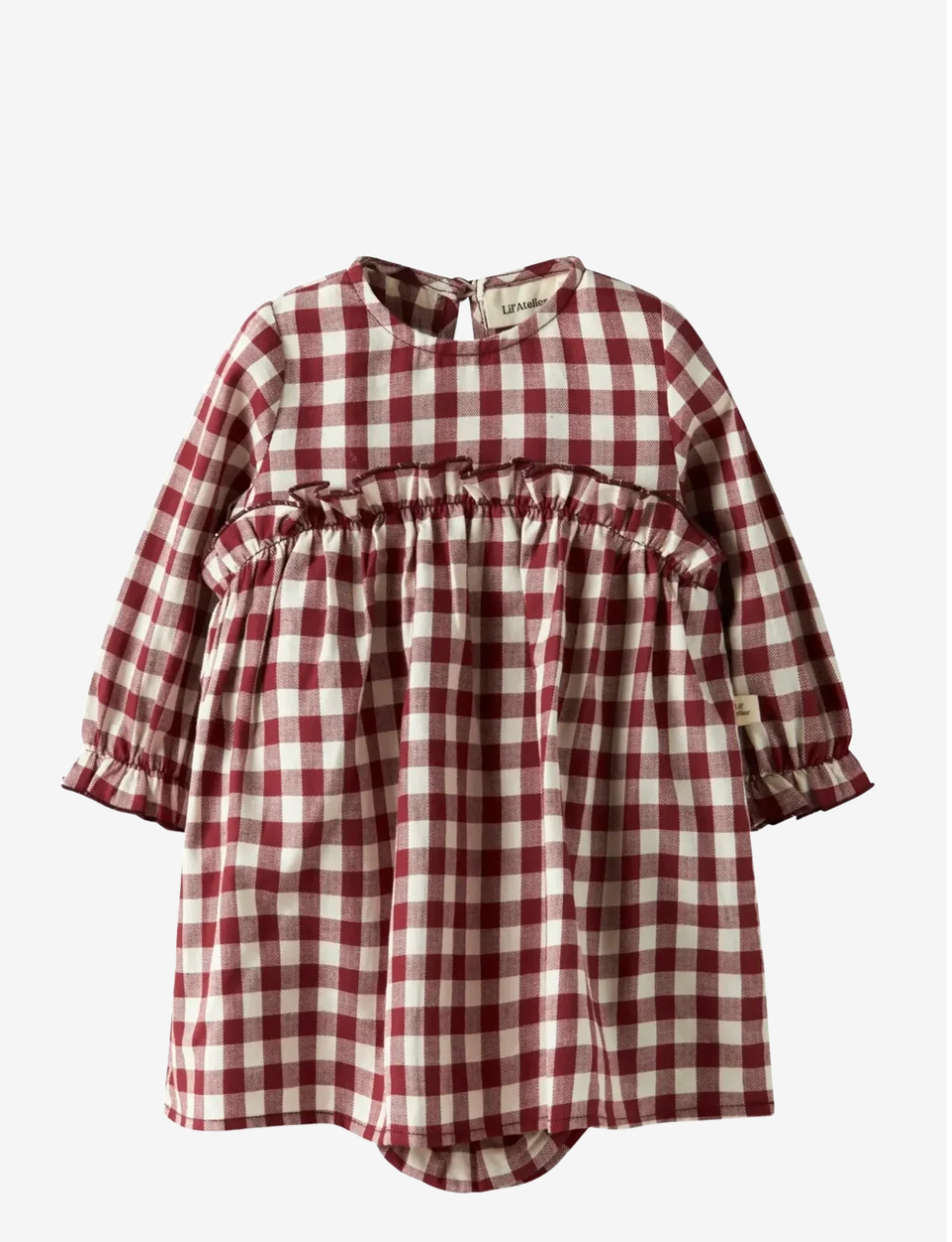 Rio Ls Loose Body Dress Baby Red Dahlia