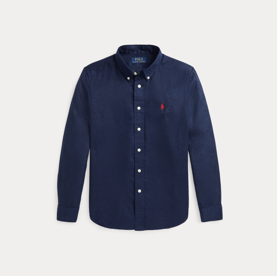 Linen Shirt Newport Navy