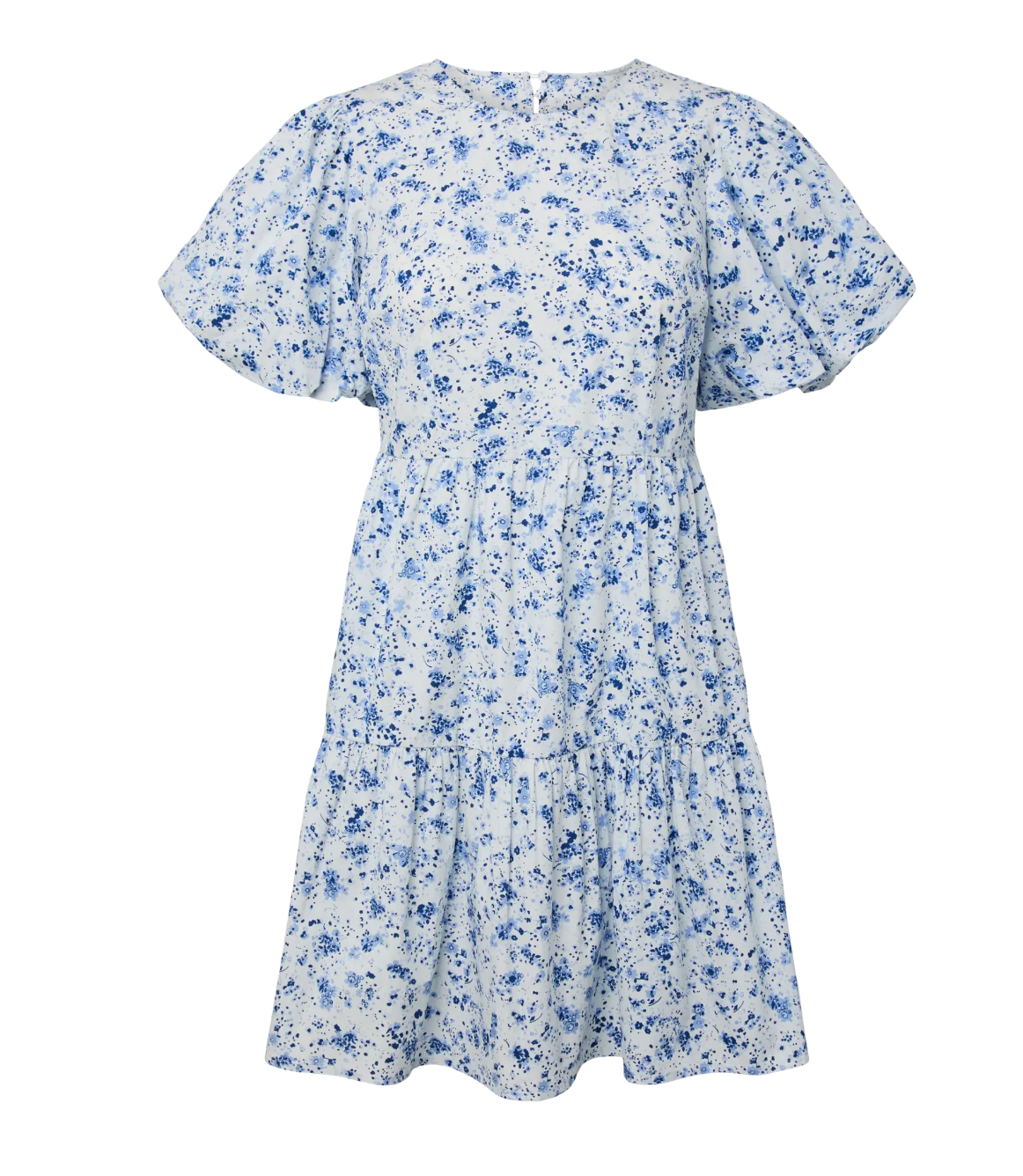 YASCOLEA Dress Prsitine Blue Donna Print