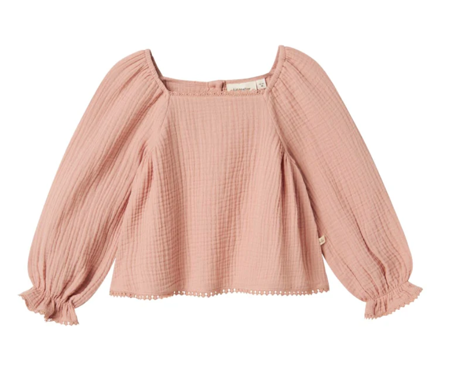 Lulu Langermet Shirt Misty Rose
