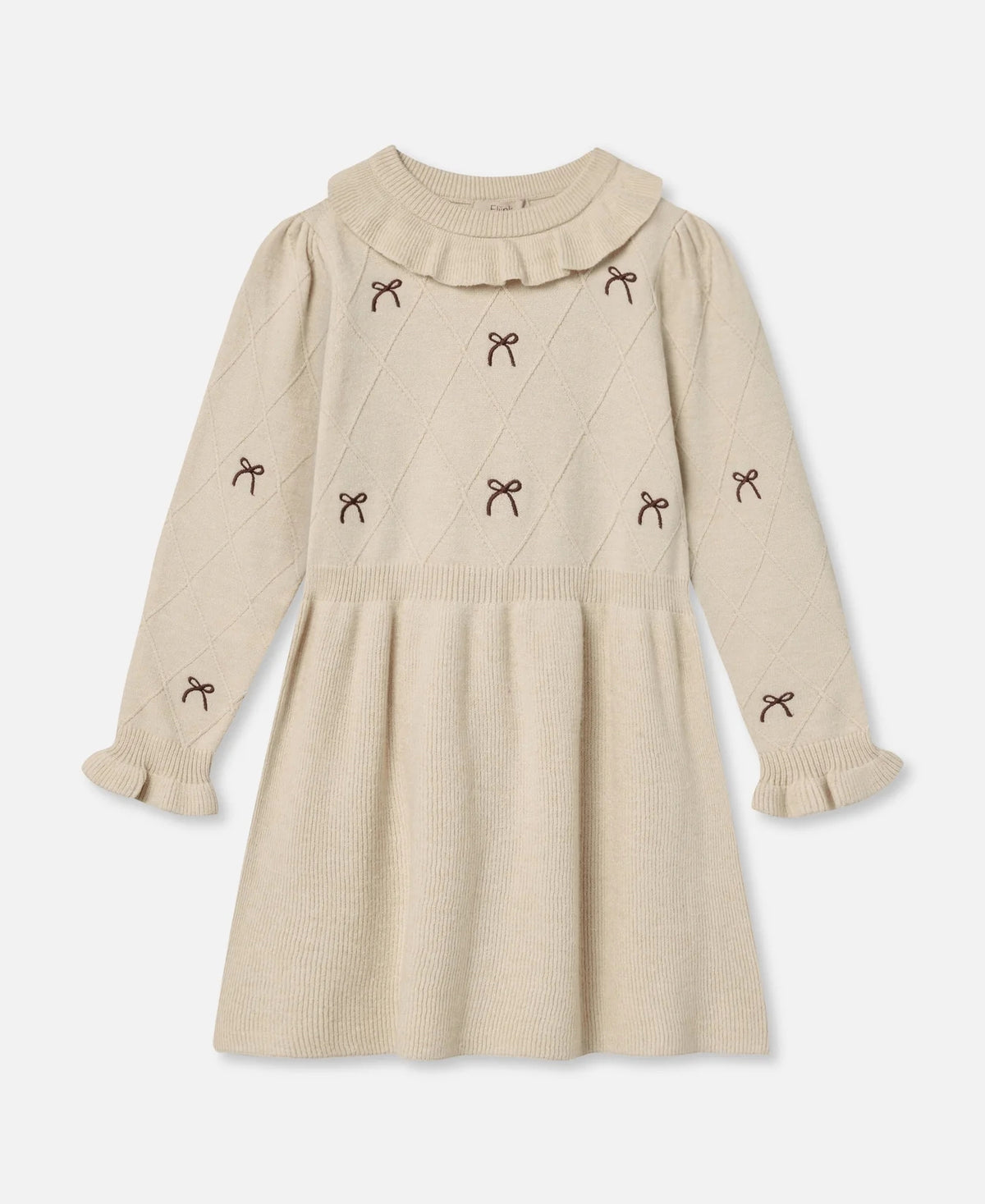 Alon Bow Dress Sandshell