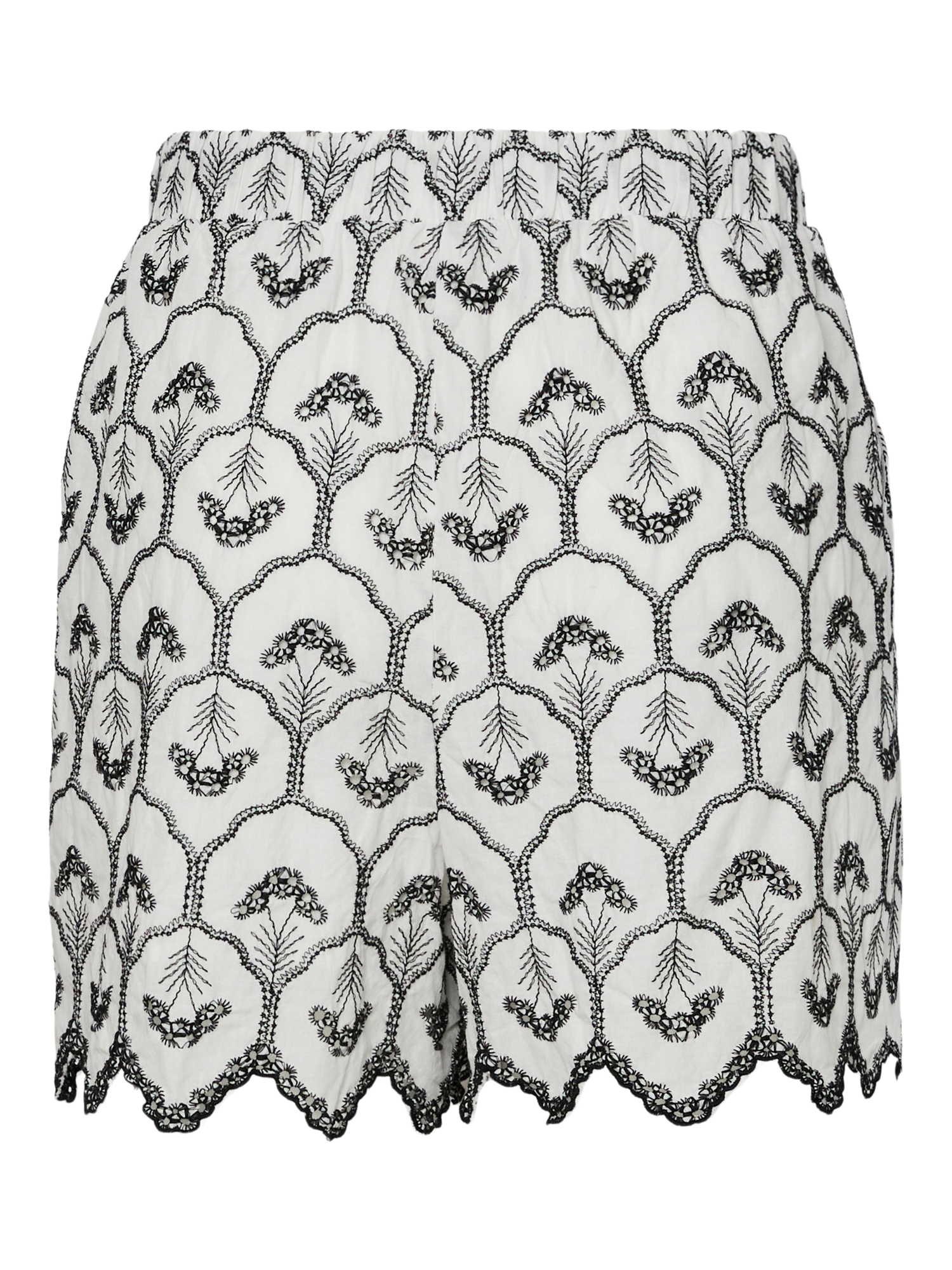 YASMULLA HW Shorts Star White Black Tread