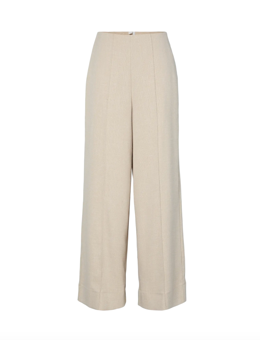 Yascomira Highwaist Pant Oatmeal