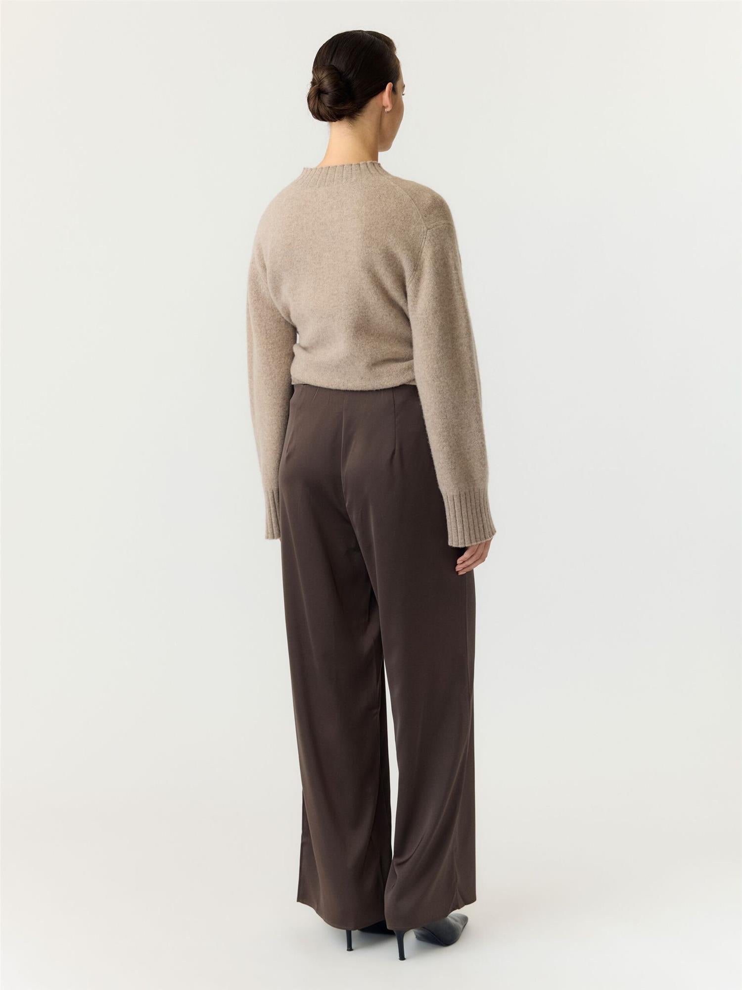 YASPELLA Wide Chocolate Brown