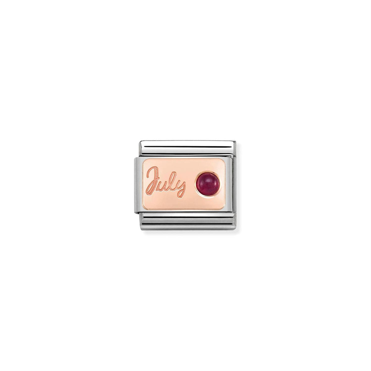 Birthstone July Rose Gold