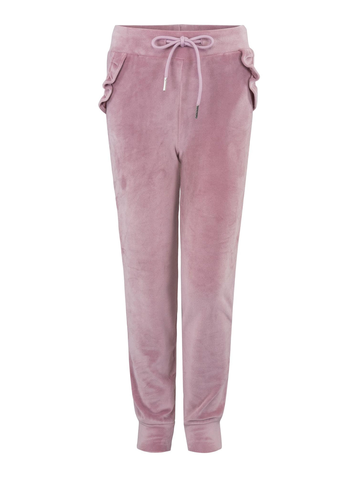 Ines Velour Pant Blush Rose