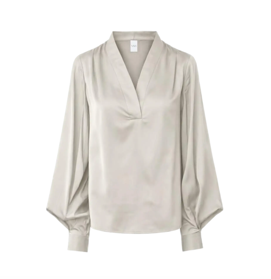 YASPELLA LS Top Oyster Gray