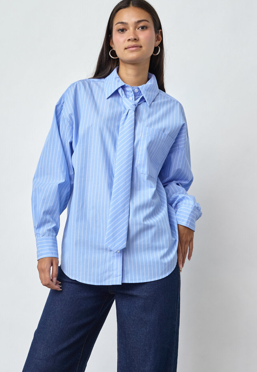 Vanya Shirt Blue Stripes