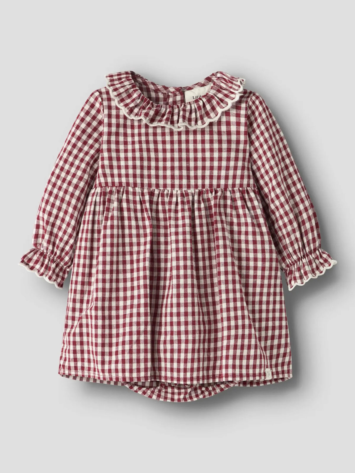 Roanne Ls Body Dress Biking Red