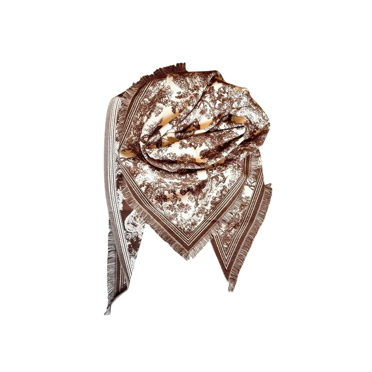 Charlene Natur Skjerf Brown