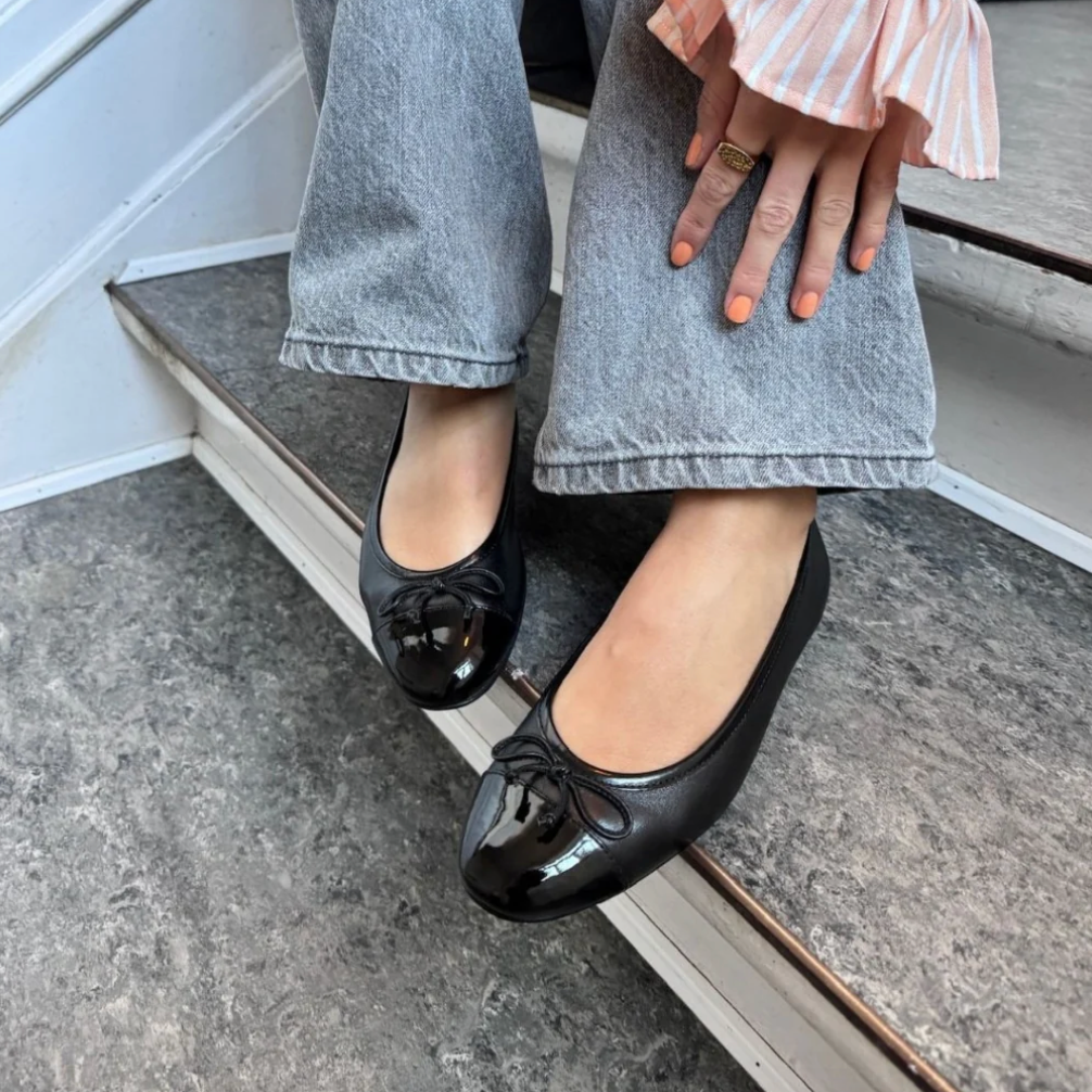 Like Moving Ballerina Patent Toe
