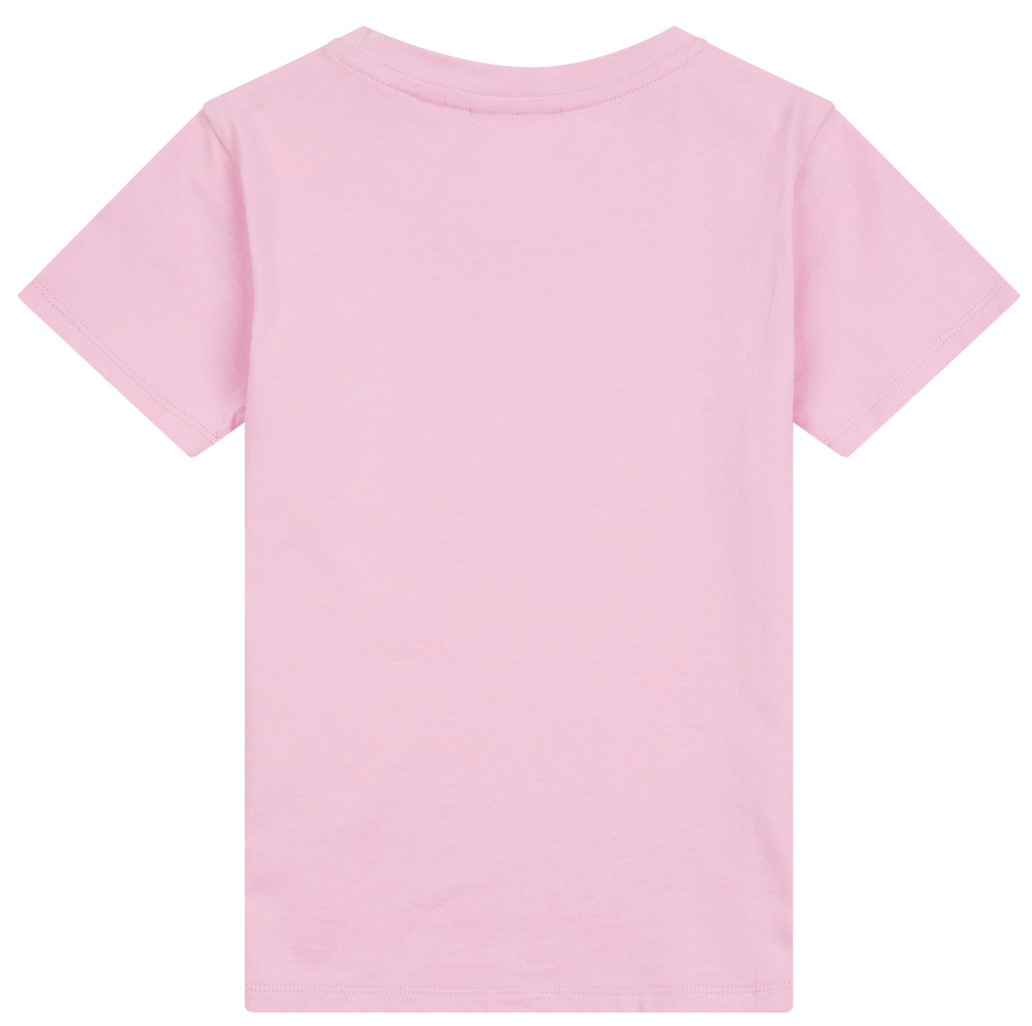Diamante Fitted Tee Pinky Lilac Chiffon