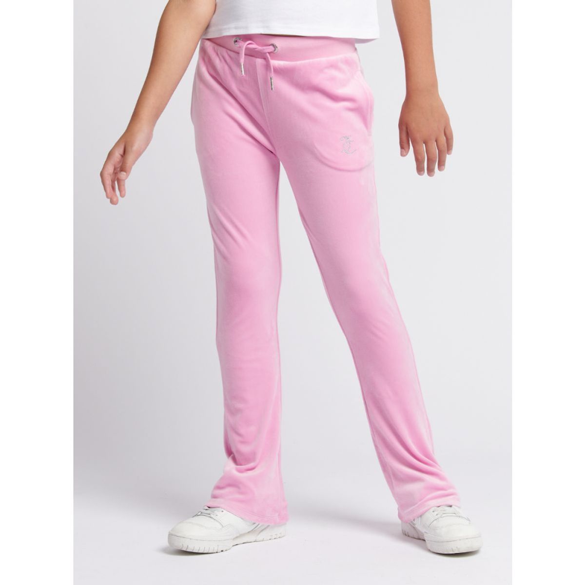 Diamante Bootcut Jogger Pinky Lilac
