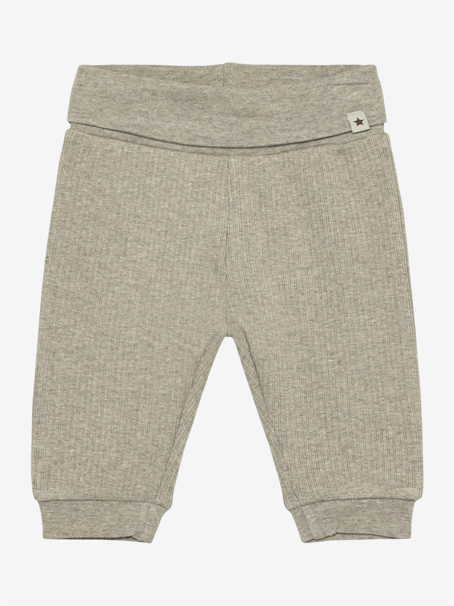 Pants Rib White Pepper Melange