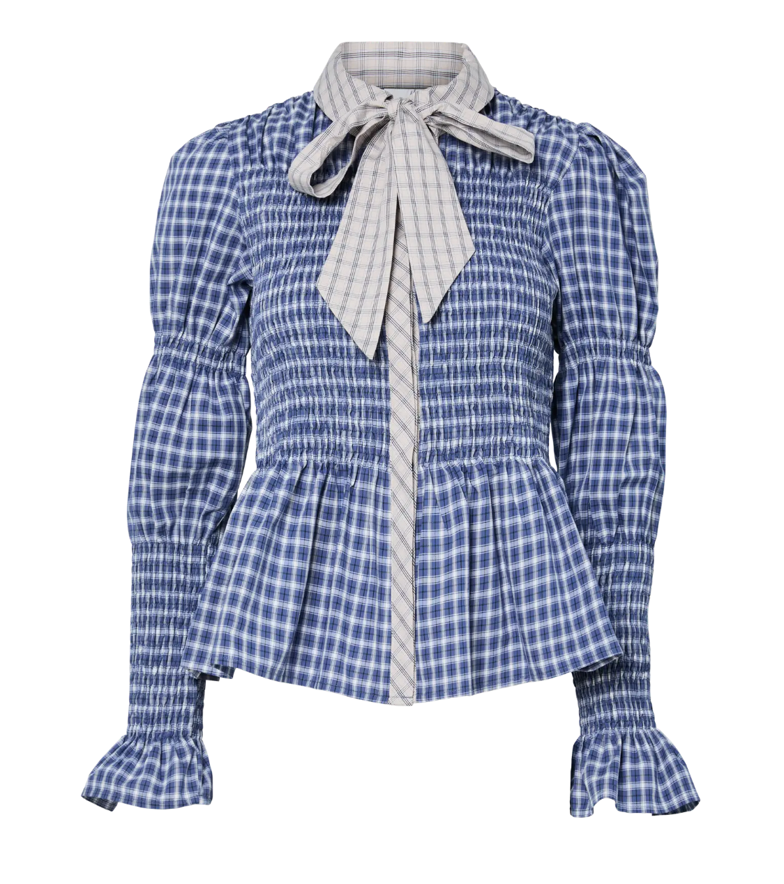 YASBEKKA LS SMOCk SHIRT NAVY BLAZER/MIX