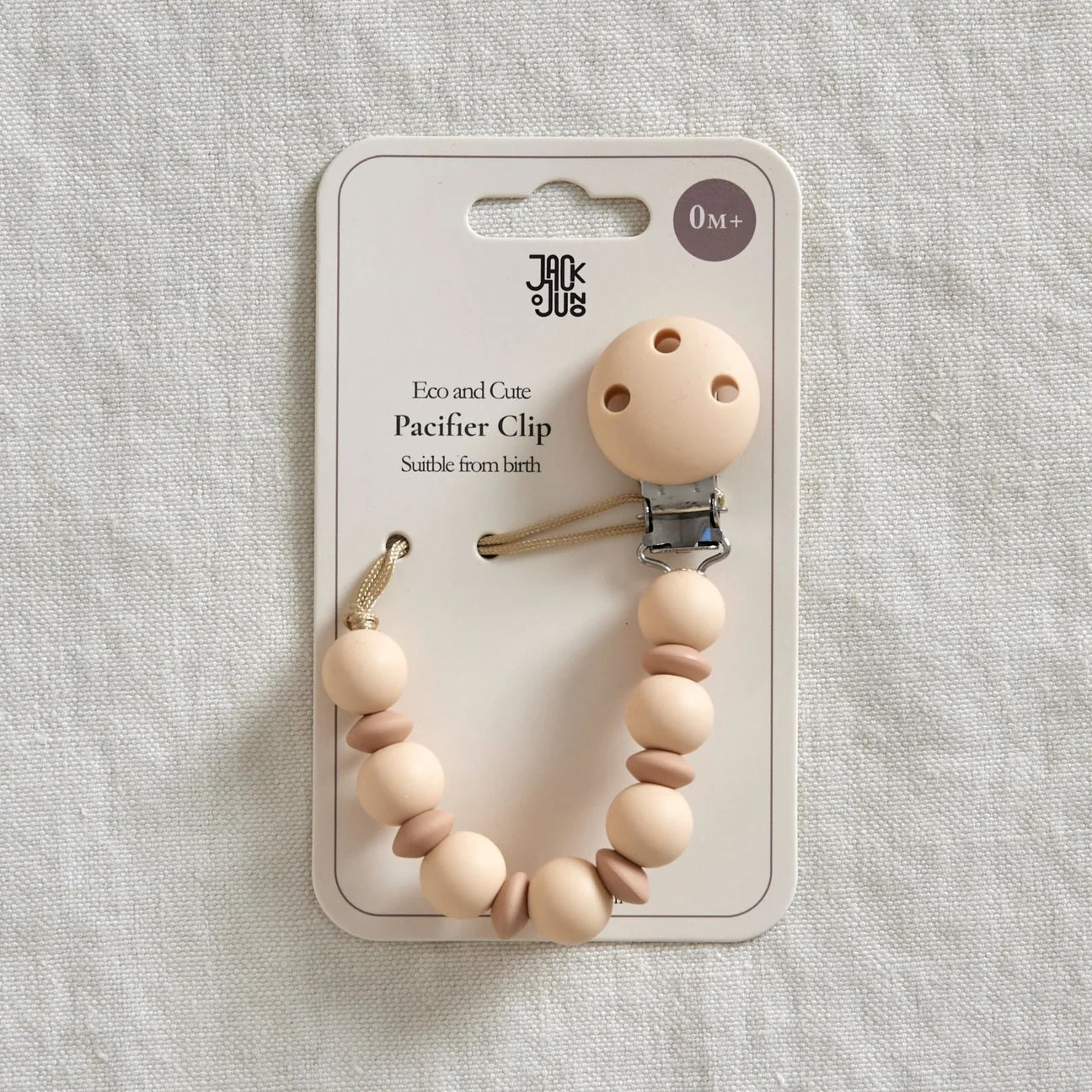 Bubble Pacifier Clip Coockies & Cream