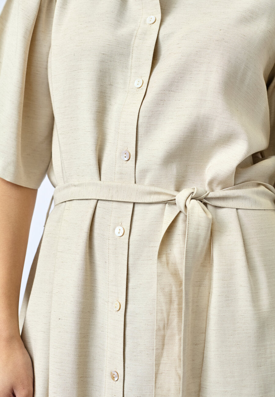 Mena Dress Sand Melange