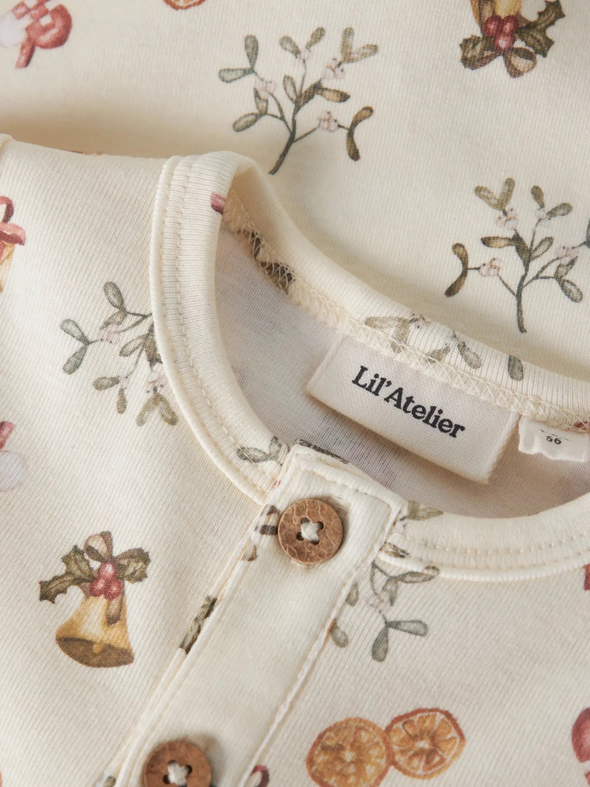 Layo Gip Ls Slim Suit Turtledove/Old Christmas