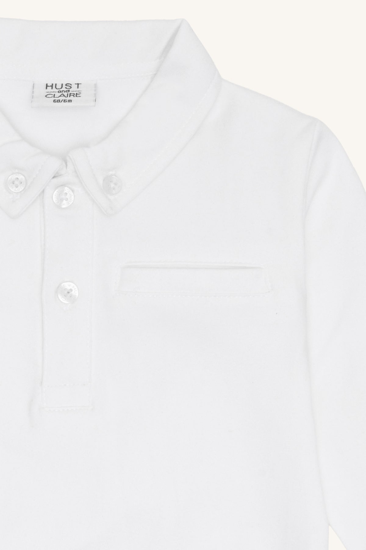 Basil Skjorte-Body Solid White