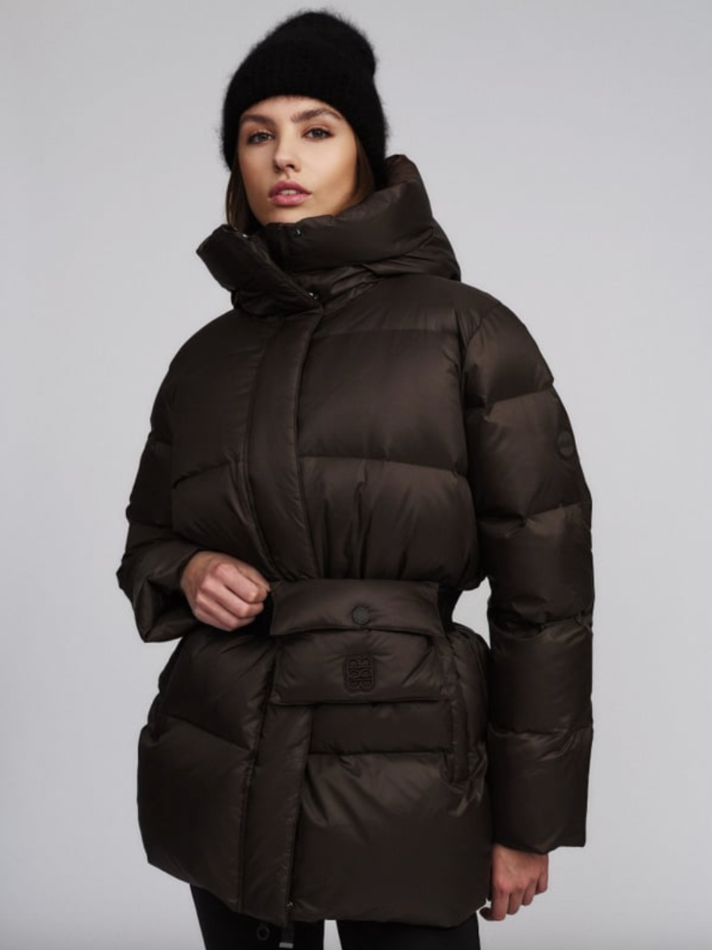 Maili Down Jacket Dark Brown