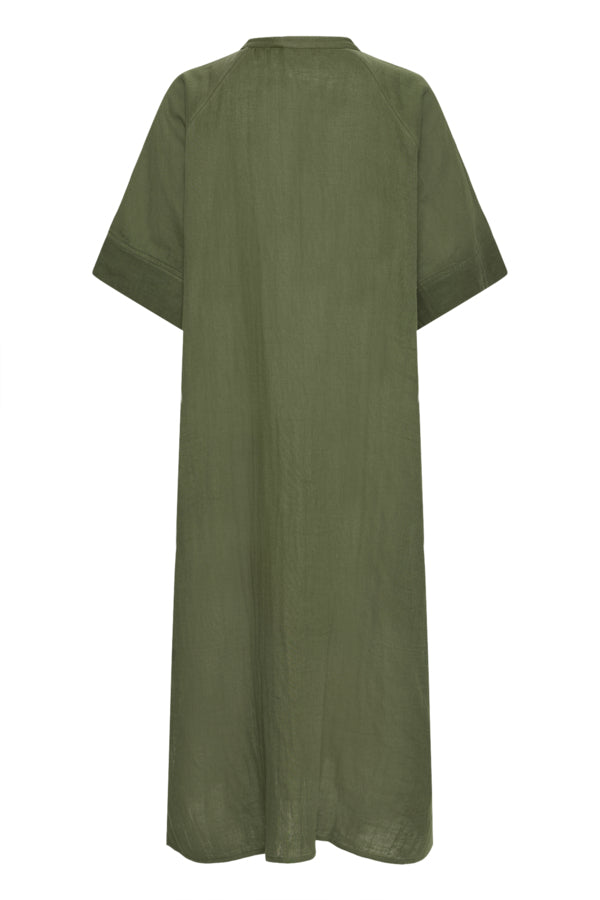 Foxa 2/4 Midi Dress Grape Leaf