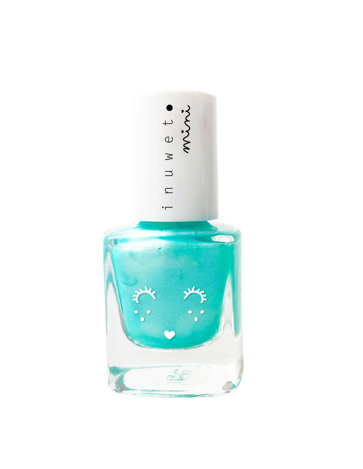 Nail Polish Turquoise Is A Siren Apple Scent
