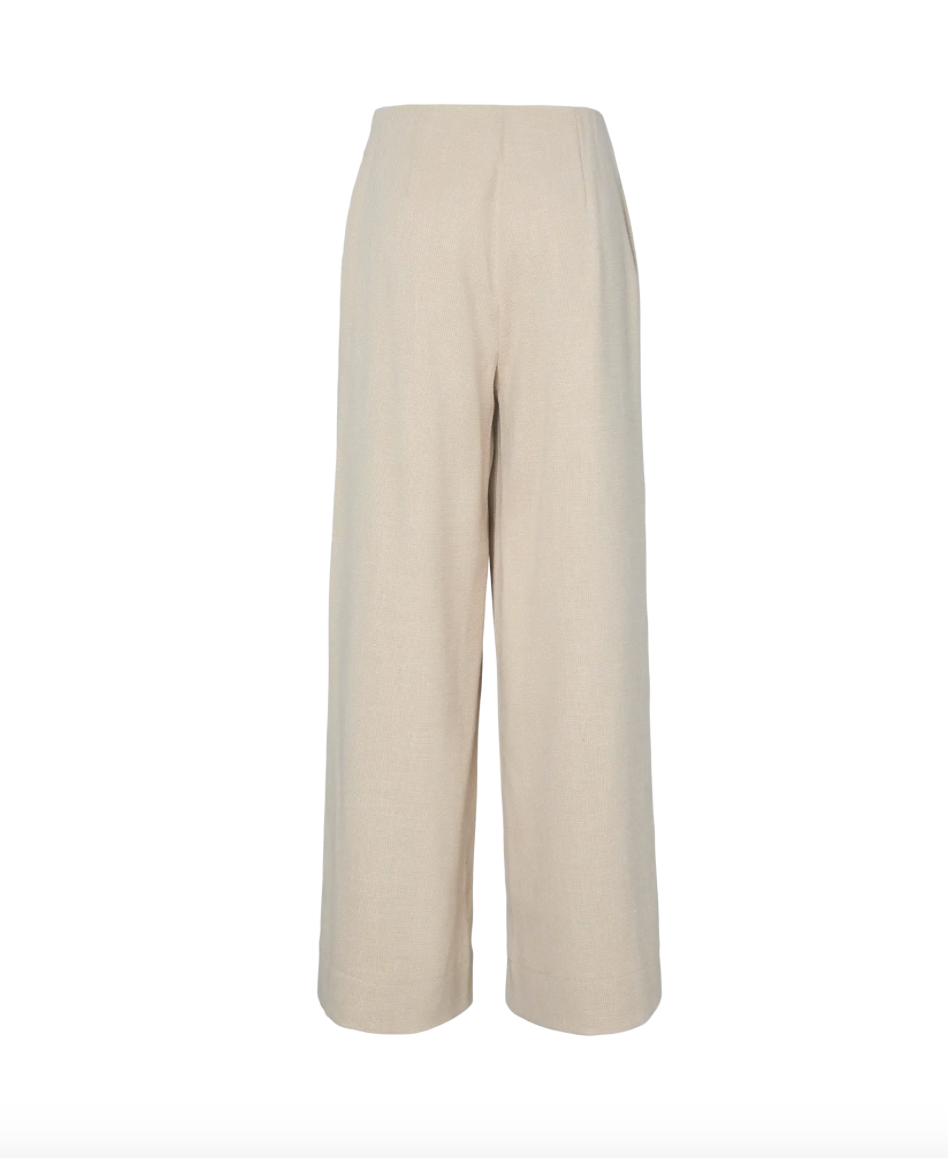 Yascomira Highwaist Pant Oatmeal