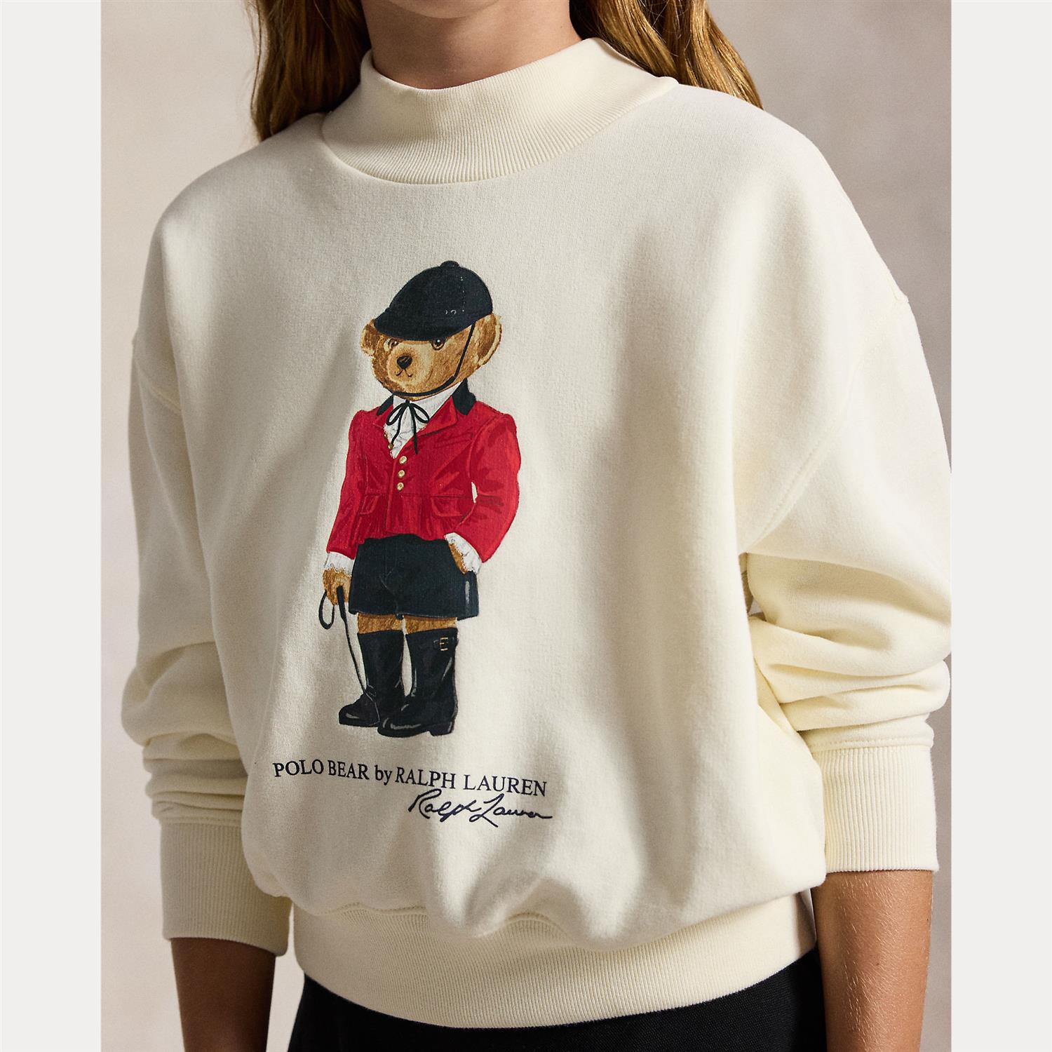 Fleece Pullover Sweatshirt Clubhouse Cream