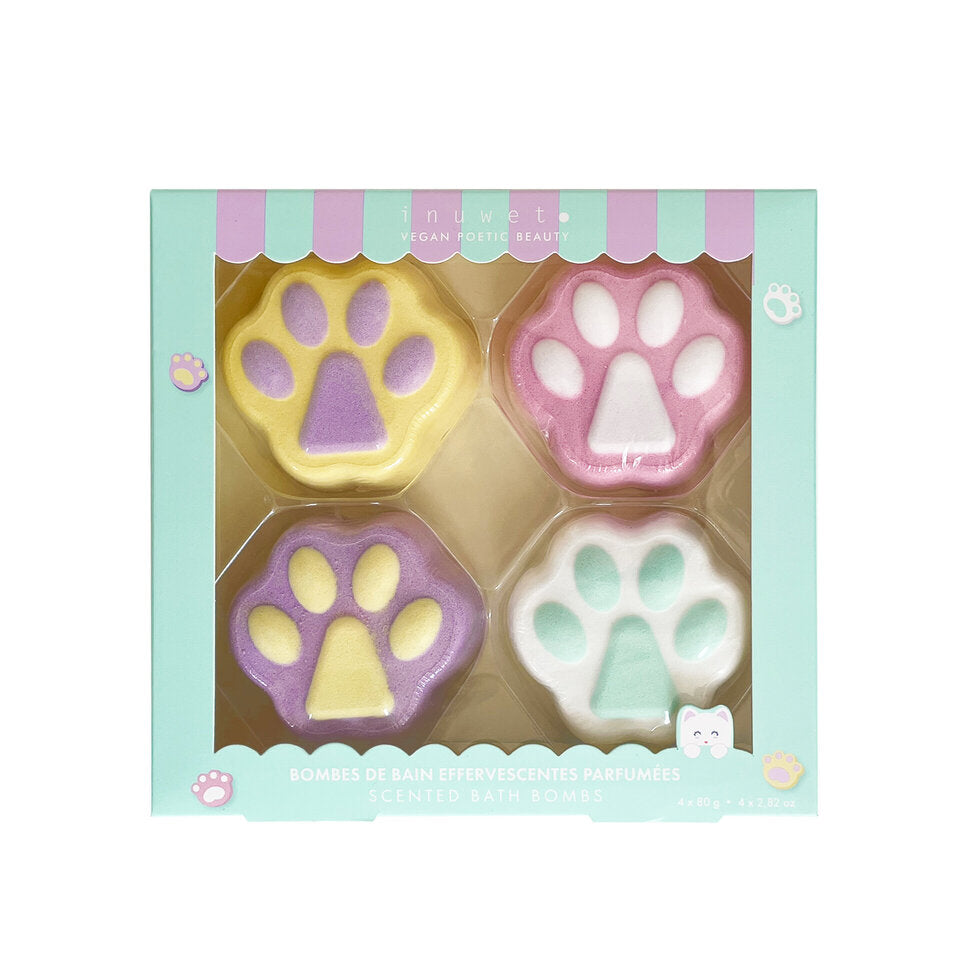 Cat's Fizzers Gift Set Bubble Gum/Vanilla/Strawberry/Cotton Candy
