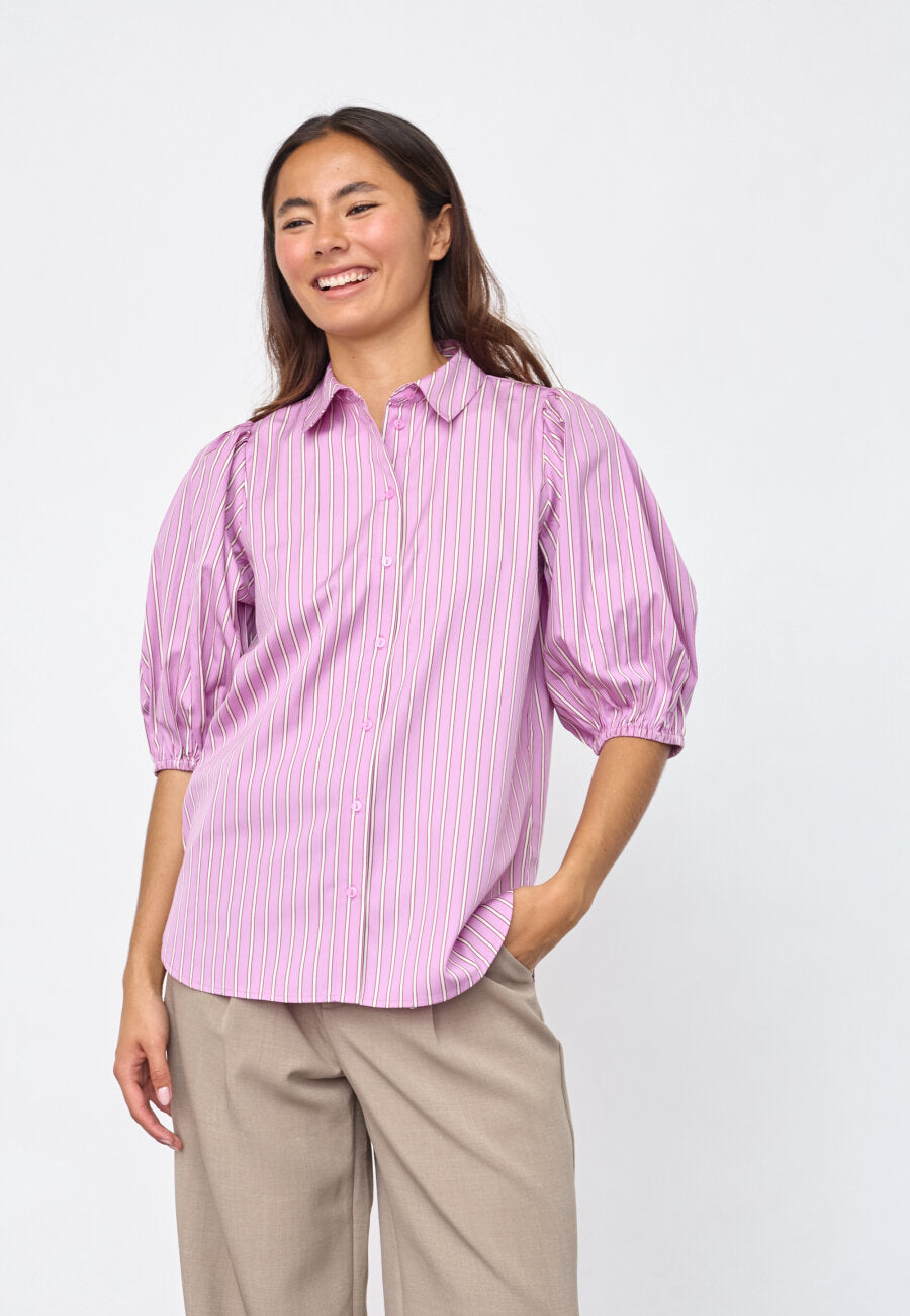 Ella Shirt Rose Stripes