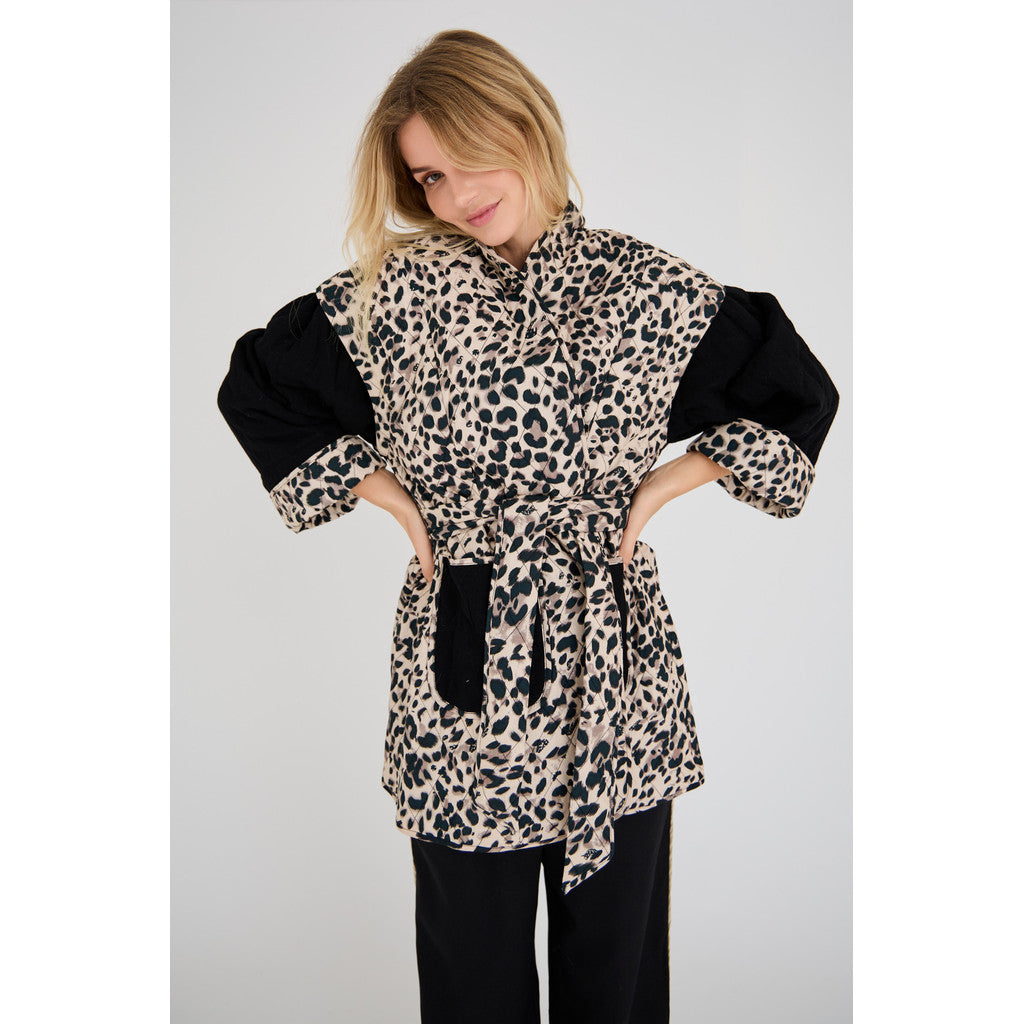 Katie Leo Jacket Leopard
