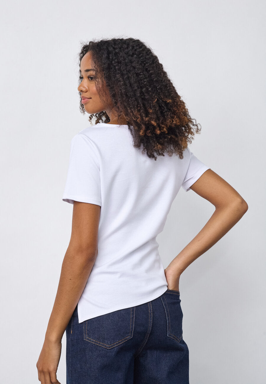 Veda Top White