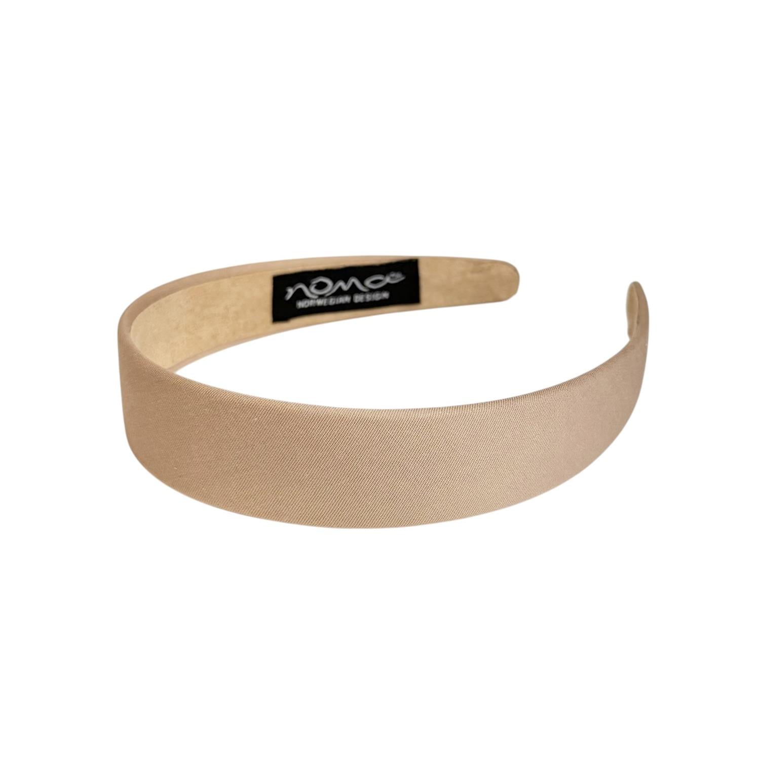 Jackie Basic Flat Hårbøyle Beige