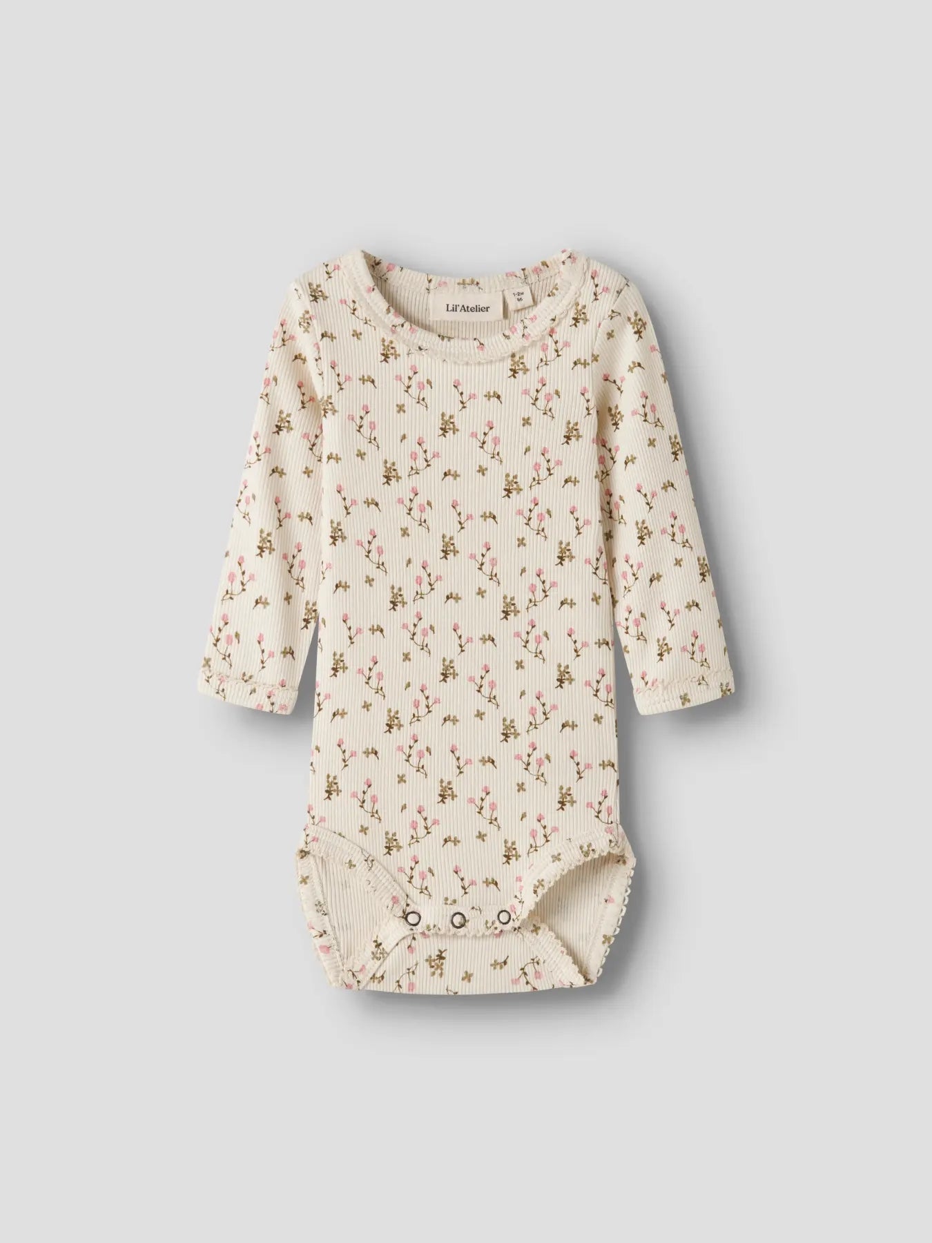 Lago Mau Ls Slim Body Turtledove/Rose Flower