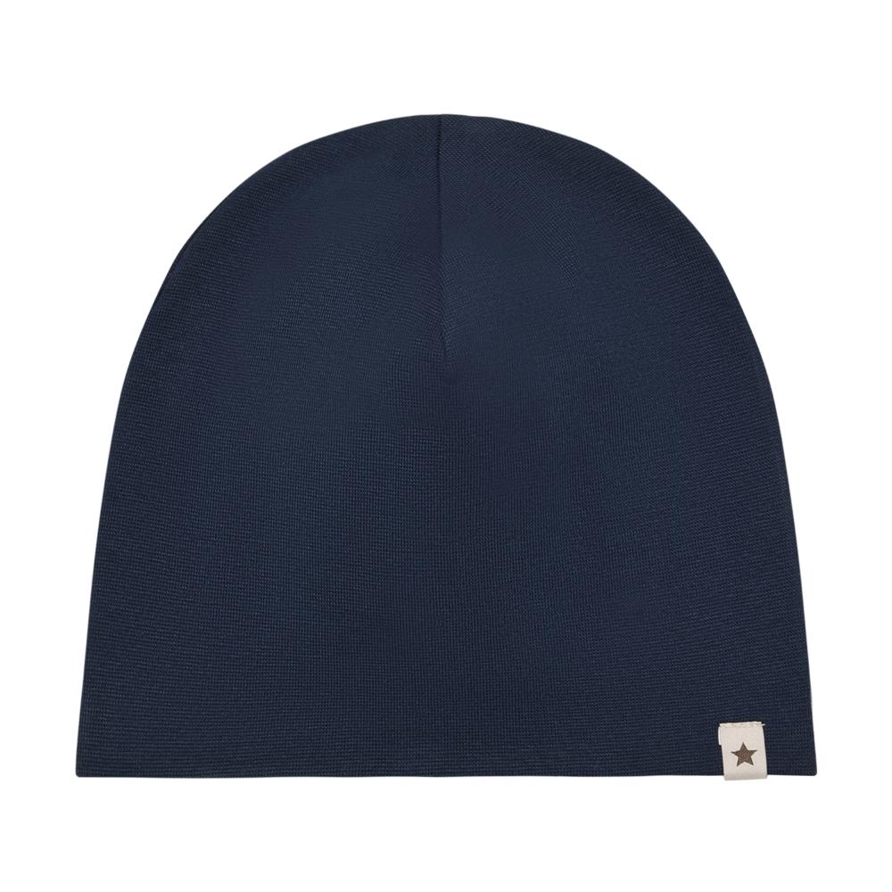 Beanie Solid Rib Navy Blazer