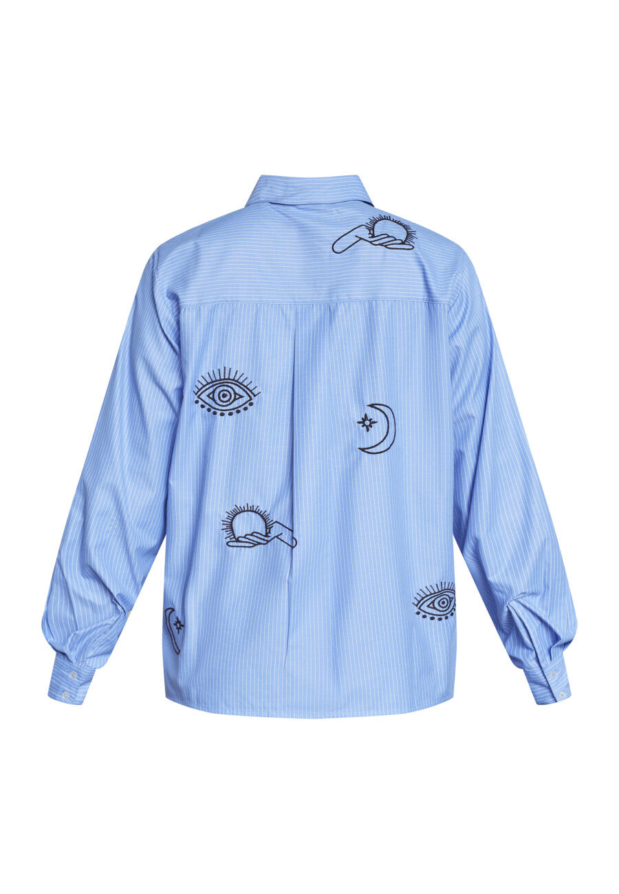 Ibisa Shirt Stripe/Brown