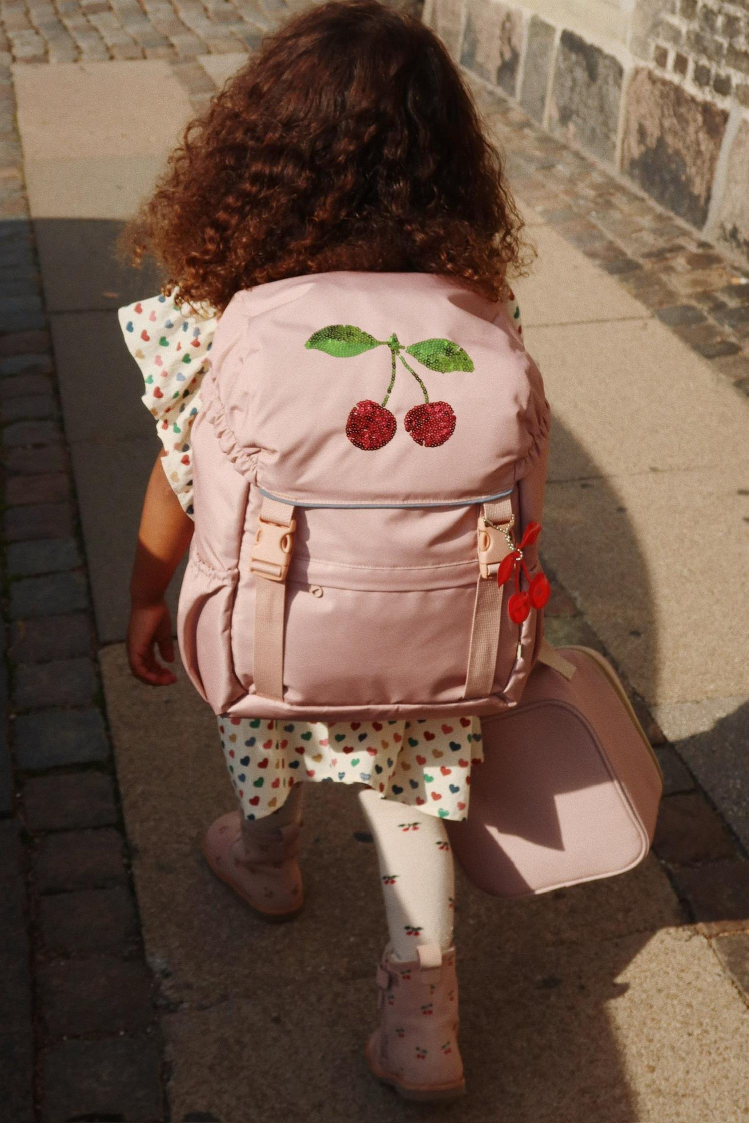 Clover Schoolbag Mahogany Rose