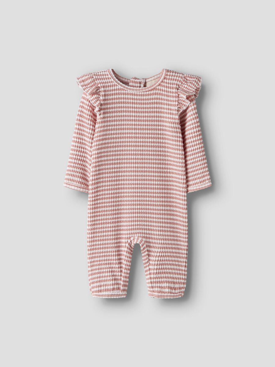 Fredo Ls UV Swimsuit Misty Rose