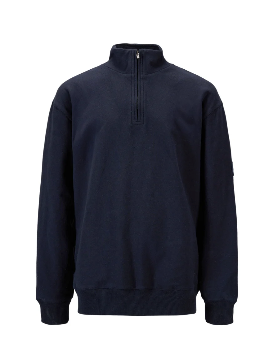 Isak Halfzip Navy